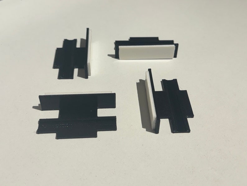 Hot Wheels & Matchbox verzamelaars muursteunen voor auto's op schaal 1/64 per 10 stuks