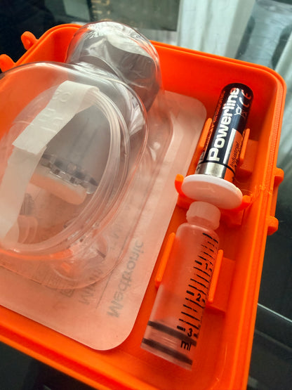 Medtronic Essentials Reiskoffer - Infuus, ampul en batterij houder insulinepomp